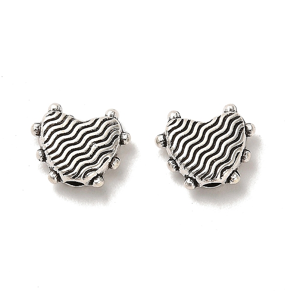 PandaHall Tibetan Style Alloy Beads, Cadmium Free & Lead Free, Heart, Antique Silver, 8x10x3mm, Hole: 1.8mm, about 1298pcs/1000g Alloy Heart
PandaHall Tibetan Style Alloy Beads, Cadmium Free & Lead Free, Heart, Antique Silver, 8x10x3mm, Hole: 1.8mm, about 1298pcs/1000g Alloy Heart