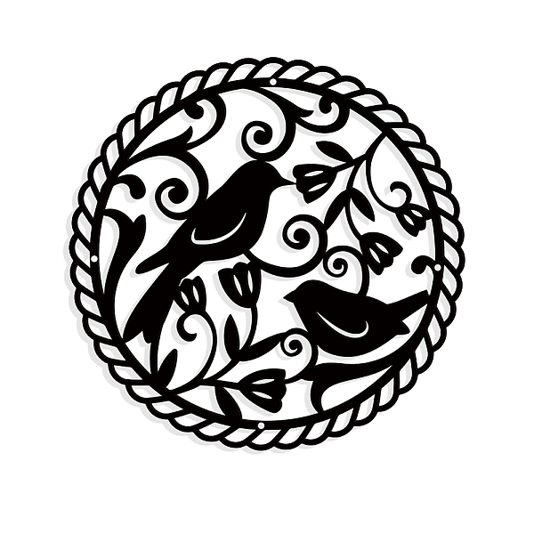 PandaHall Iron Wall Art Decorations, for Front Porch, Living Room, Kitchen, Matte Style, Bird, 300x1mm Iron Bird
PandaHall Iron Wall Art Decorations, for Front Porch, Living Room, Kitchen, Matte Style, Bird, 300x1mm Iron Bird