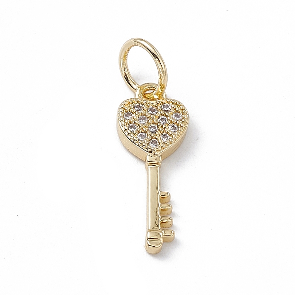 PandaHall Rack Plating Brass Micro Pave Cubic Zirconia Pendants, Cadmium Free & Lead Free, Long-Lasting Plated, with Jump Ring, Heart Key..., Clear
PandaHall Rack Plating Brass Micro Pave Cubic Zirconia Pendants, Cadmium Free & Lead Free, Long-Lasting Plated, with Jump Ring, Heart Key..., Clear