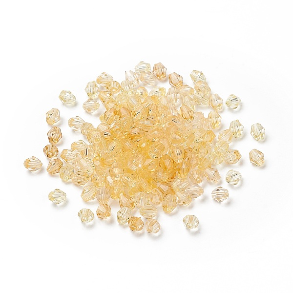 PandaHall Transparent Acrylic Beads, Faceted Bicone Bead, Champagne Yellow, 5.5x6mm, Hole: 1.6mm, about 6250pcs/500g Acrylic Bicone
PandaHall Transparent Acrylic Beads, Faceted Bicone Bead, Champagne Yellow, 5.5x6mm, Hole: 1.6mm, about 6250pcs/500g Acrylic Bicone