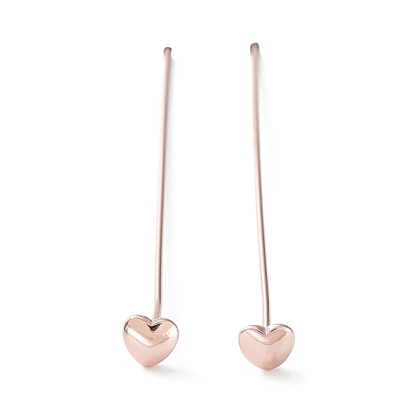 PandaHall Rack Plating Brass Head pins, Cadmium Free & Lead Free, Long-Lasting Plated, Heart, Rose Gold, 18 Gauge, 50.5x1mm, Heart: 5x4.5mm...
PandaHall Rack Plating Brass Head pins, Cadmium Free & Lead Free, Long-Lasting Plated, Heart, Rose Gold, 18 Gauge, 50.5x1mm, Heart: 5x4.5mm...