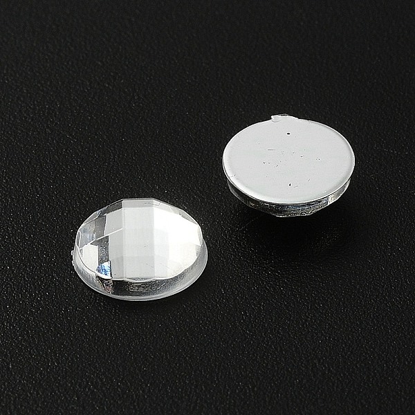 PandaHall Acrylic Rhinestone Cabochons, Flat Back, Faceted, Half Round, Clear, 8x3mm Acrylic Rhinestone Half Round Clear
PandaHall Acrylic Rhinestone Cabochons, Flat Back, Faceted, Half Round, Clear, 8x3mm Acrylic Rhinestone Half Round Clear