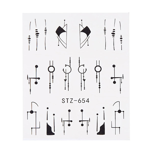 PandaHall Nail Decals Stickers, Self-Adhesive Abstract Lady Face Cross Feather Nail Design Art, for Nail Toenails Tips Decorations, Black...
PandaHall Nail Decals Stickers, Self-Adhesive Abstract Lady Face Cross Feather Nail Design Art, for Nail Toenails Tips Decorations, Black...