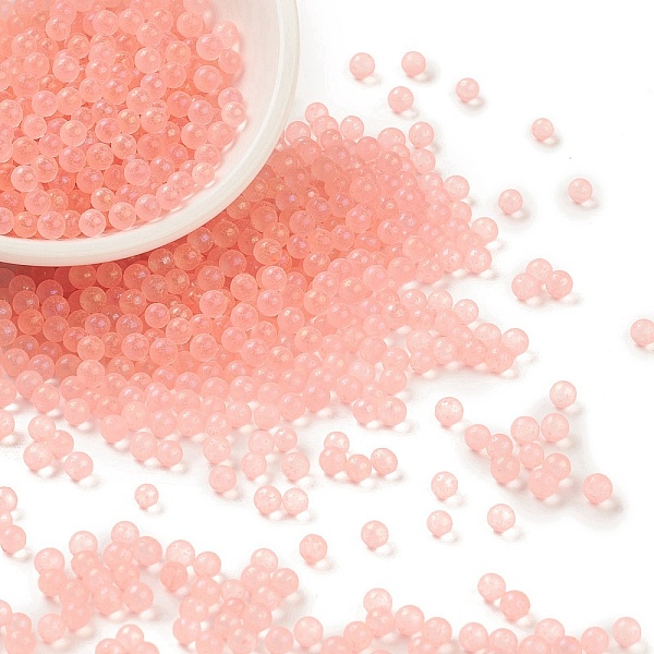 PandaHall Luminous Transparent Glass Seed Round Beads, No Hole/Undrilled, Grade A, Salmon, 2~2.5mm, about 10000pcs/bag Glass Red
PandaHall Luminous Transparent Glass Seed Round Beads, No Hole/Undrilled, Grade A, Salmon, 2~2.5mm, about 10000pcs/bag Glass Red