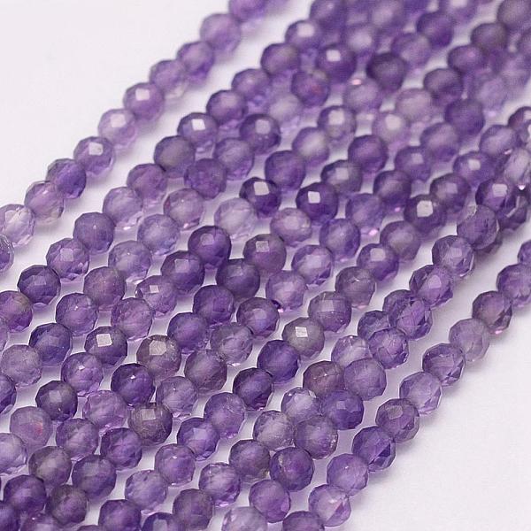 PandaHall Natural Amethyst Beads Strands, Round, Grade A, Faceted, 4mm, Hole: 0.5mm, about 98pcs/strand, 15.3 inch(39cm) Amethyst Round..., Purple
PandaHall Natural Amethyst Beads Strands, Round, Grade A, Faceted, 4mm, Hole: 0.5mm, about 98pcs/strand, 15.3 inch(39cm) Amethyst Round..., Purple