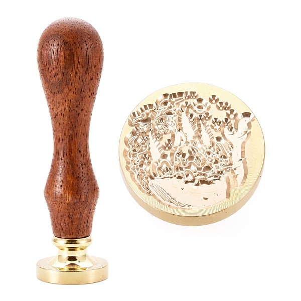 PandaHall Brass Wax Sealing Stamp, with Rosewood Handle for Post Decoration DIY Card Making, Whale Pattern, 89.5x25.5mm Brass Whale
PandaHall Brass Wax Sealing Stamp, with Rosewood Handle for Post Decoration DIY Card Making, Whale Pattern, 89.5x25.5mm Brass Whale