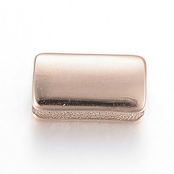 PandaHall 304 Stainless Steel Beads, Rectangle, Rose Gold, 10x5.5x4mm, Hole: 1.5x2mm 304 Stainless Steel Rectangle
PandaHall 304 Stainless Steel Beads, Rectangle, Rose Gold, 10x5.5x4mm, Hole: 1.5x2mm 304 Stainless Steel Rectangle