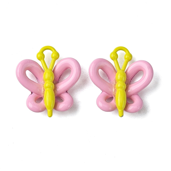 PandaHall Rack Plating Alloy Pendants, Spray Painted Butterfly Charms, Yellow, 19x16.5x5mm, Hole: 5x1.5mm Alloy Butterfly Yellow
PandaHall Rack Plating Alloy Pendants, Spray Painted Butterfly Charms, Yellow, 19x16.5x5mm, Hole: 5x1.5mm Alloy Butterfly Yellow