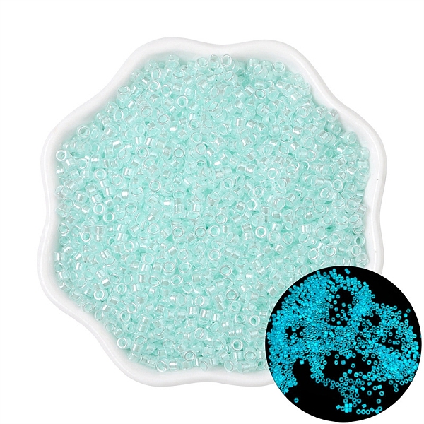 PandaHall Luminous Glow in the Dark Cylinder Seed Beads, Spray Painted, Pale Turquoise, 2.5mm, Hole: 1mm, about 700pcs/bag Glass
PandaHall Luminous Glow in the Dark Cylinder Seed Beads, Spray Painted, Pale Turquoise, 2.5mm, Hole: 1mm, about 700pcs/bag Glass