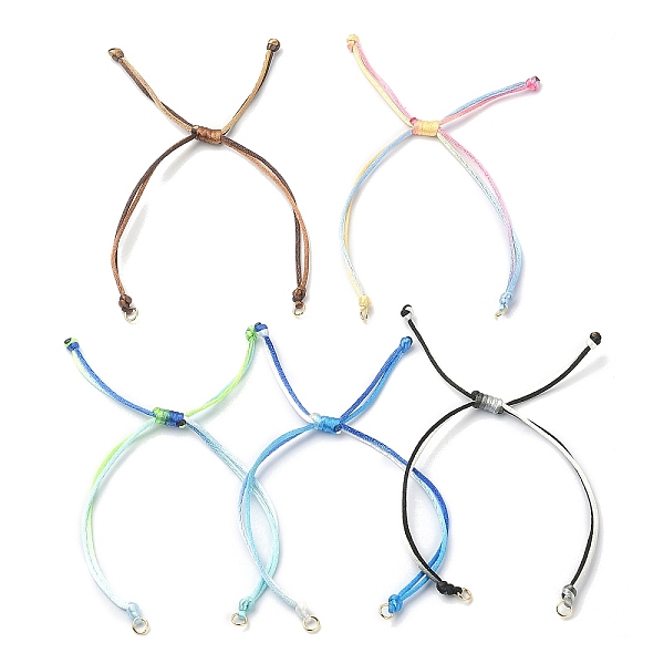 PandaHall Gradient Color Adjustable Braided Nylon Cord Bracelet Making, with 304 Stainless Steel Open Jump Rings, for Connector Charm..., Multicolor
PandaHall Gradient Color Adjustable Braided Nylon Cord Bracelet Making, with 304 Stainless Steel Open Jump Rings, for Connector Charm..., Multicolor