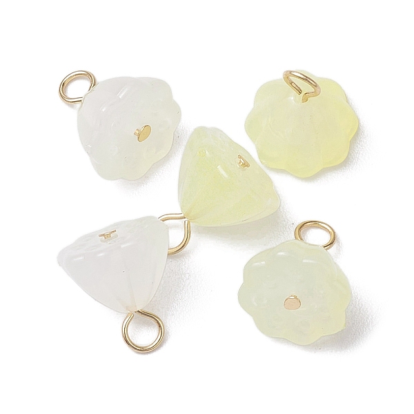 PandaHall Acrylic Lotus Pendants, with 304 Stainless Steel Loops, Light Yellow, 12x10.5x8mm, Hole: 2.5mm Acrylic Flower
PandaHall Acrylic Lotus Pendants, with 304 Stainless Steel Loops, Light Yellow, 12x10.5x8mm, Hole: 2.5mm Acrylic Flower