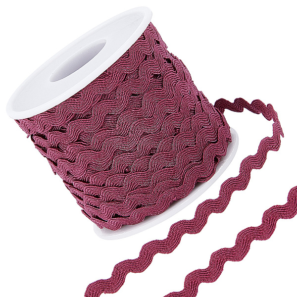 PandaHall GORGECRAFT 27yard/25m Rick Rack Trim Ribbon Dark Red Wave Sewing Bending Fringe Trim 5mm/0.2 inch for DIY Sewing Crafts Wedding...
PandaHall GORGECRAFT 27yard/25m Rick Rack Trim Ribbon Dark Red Wave Sewing Bending Fringe Trim 5mm/0.2 inch for DIY Sewing Crafts Wedding...