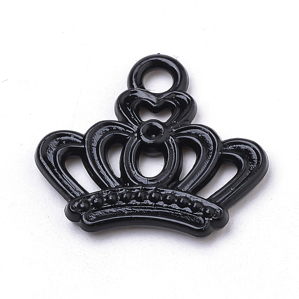 PandaHall Opaque Acrylic Pendants, Crown, Black, 21x23.5x3mm, Hole: 3mm, about 890pcs/500g Acrylic Crown Black
PandaHall Opaque Acrylic Pendants, Crown, Black, 21x23.5x3mm, Hole: 3mm, about 890pcs/500g Acrylic Crown Black