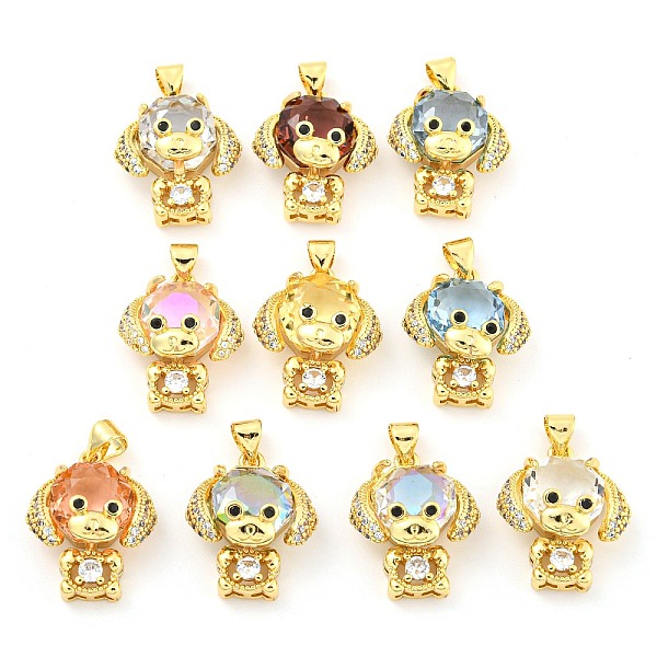 PandaHall Rack Plating Brass Micro Pave Clear Cubic Zirconia Pendants, with Glass, Long-Lasting Plated, Cadmium Free & Lead Free, Dog Charms..., Multicolor
PandaHall Rack Plating Brass Micro Pave Clear Cubic Zirconia Pendants, with Glass, Long-Lasting Plated, Cadmium Free & Lead Free, Dog Charms..., Multicolor