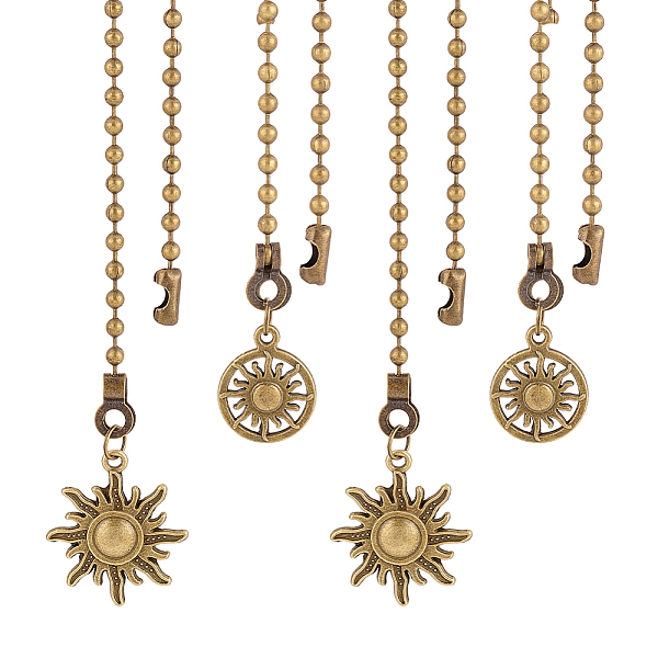 PandaHall arricraft 8 Pcs Ceiling Fan Pull Chain Set, Alloy Ceiling Fan Zipper Sunflower Shape Sun Shape Theme Pendant Decoration Suitable...
PandaHall arricraft 8 Pcs Ceiling Fan Pull Chain Set, Alloy Ceiling Fan Zipper Sunflower Shape Sun Shape Theme Pendant Decoration Suitable...