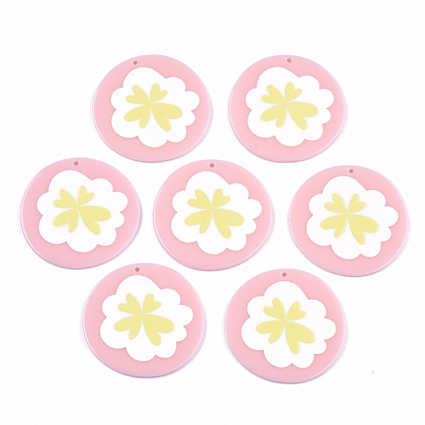 PandaHall Acrylic Pendants, 3D Printed, Flat Round with Flower Pattern, Pink, 38.5x40x2mm, Hole: 1.6mm Acrylic Flat Round Pink
PandaHall Acrylic Pendants, 3D Printed, Flat Round with Flower Pattern, Pink, 38.5x40x2mm, Hole: 1.6mm Acrylic Flat Round Pink