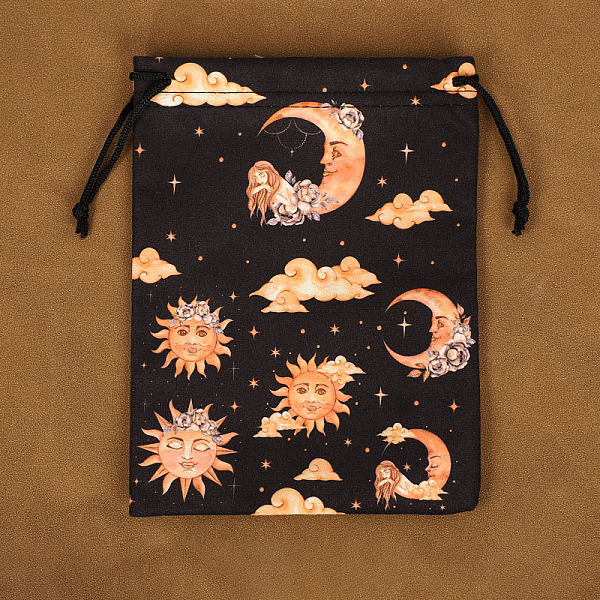 PandaHall Rectangle Velvet Tarot Cards Storage Pouches, Jewelry Drawstring Storage Bags, for Witchcraft Articles Storage, Moon, 18x14cm...
PandaHall Rectangle Velvet Tarot Cards Storage Pouches, Jewelry Drawstring Storage Bags, for Witchcraft Articles Storage, Moon, 18x14cm...