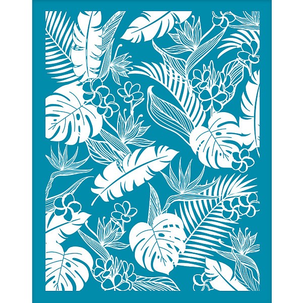 PandaHall OLYCRAFT 4x5 Inch Birds of Paradise Silk Screen Stencils for Polymer Clay Tropical Plants Clay Stencils Silk Screen Printing..., Cyan
PandaHall OLYCRAFT 4x5 Inch Birds of Paradise Silk Screen Stencils for Polymer Clay Tropical Plants Clay Stencils Silk Screen Printing..., Cyan