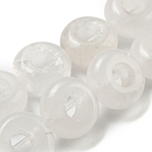 PandaHall Natural Quartz Crystal Beads Strands, Rock Crystal Rondelle Beads, 10~10.5x4~4.5mm, Hole: 1.2mm, about 20pcs/strand, 7.95''...
PandaHall Natural Quartz Crystal Beads Strands, Rock Crystal Rondelle Beads, 10~10.5x4~4.5mm, Hole: 1.2mm, about 20pcs/strand, 7.95''...