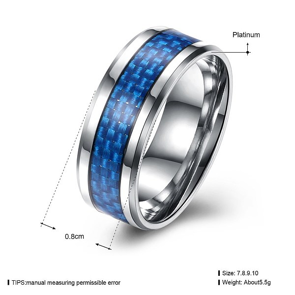 PandaHall Men's Titanium Steel Finger Rings, Wide Band Ring, Blue, Platinum, US Size 10(19.8mm) Titanium Steel Blue
PandaHall Men's Titanium Steel Finger Rings, Wide Band Ring, Blue, Platinum, US Size 10(19.8mm) Titanium Steel Blue