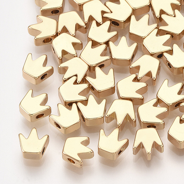 PandaHall Brass Beads, Crown, Real 18K Gold Plated, 5.5x5.5x3mm, Hole: 1mm Brass Crown
PandaHall Brass Beads, Crown, Real 18K Gold Plated, 5.5x5.5x3mm, Hole: 1mm Brass Crown