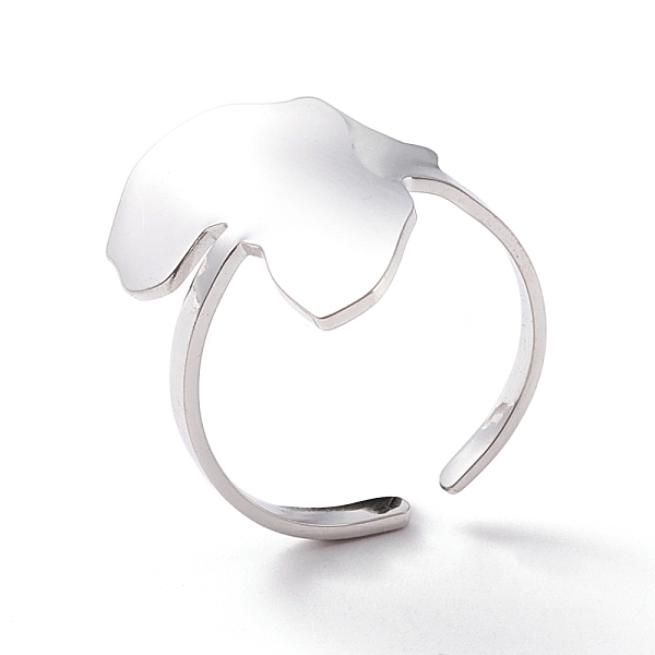 PandaHall Map of Africa Cuff Ring, 304 Stainless Steel Open Ring for Women, Stainless Steel Color, Inner Diameter: US Size 7 3/4(18mm) 304...
PandaHall Map of Africa Cuff Ring, 304 Stainless Steel Open Ring for Women, Stainless Steel Color, Inner Diameter: US Size 7 3/4(18mm) 304...