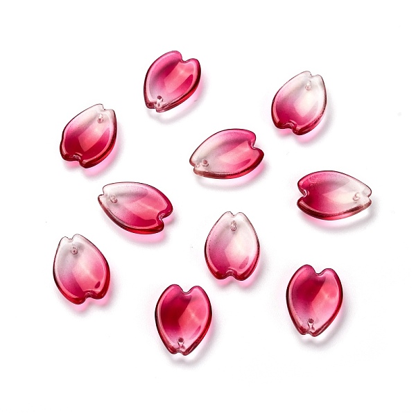 PandaHall Transparent Glass Pendants, Sakura Petaline, Crimson, 16x12x3.5mm, Hole: 0.9mm Glass Petaline Pink
PandaHall Transparent Glass Pendants, Sakura Petaline, Crimson, 16x12x3.5mm, Hole: 0.9mm Glass Petaline Pink