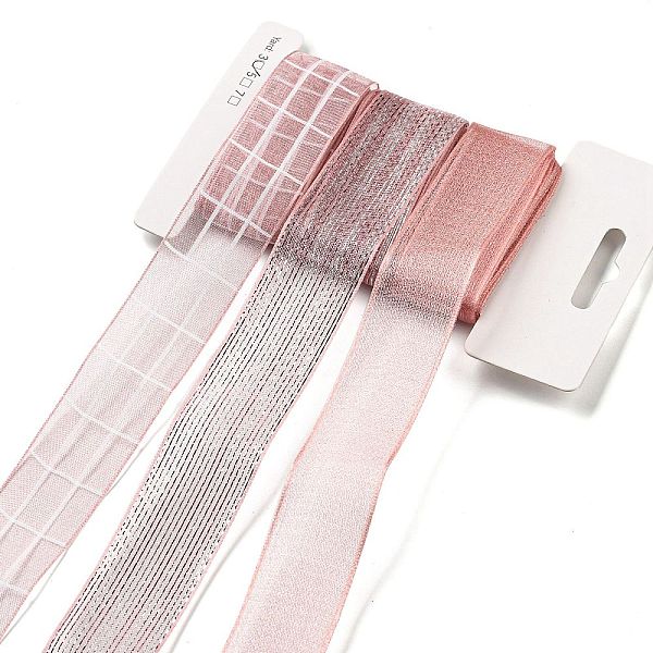 PandaHall Polyester & Polycotton Ribbons Sets, for Bowknot Making, Gift Wrapping, Pale Violet Red, 1 inch(25mm), 3 styles, about 3...
PandaHall Polyester & Polycotton Ribbons Sets, for Bowknot Making, Gift Wrapping, Pale Violet Red, 1 inch(25mm), 3 styles, about 3...