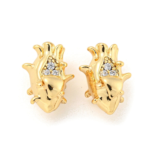 PandaHall Brass Micro Pave Cubic Zirconia Pendants, Real 18K Gold Plated, Clear, Pitaya, 13x8x8mm, Hole: 1mm Brass+Cubic Zirconia Pitaya...
PandaHall Brass Micro Pave Cubic Zirconia Pendants, Real 18K Gold Plated, Clear, Pitaya, 13x8x8mm, Hole: 1mm Brass+Cubic Zirconia Pitaya...