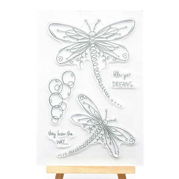 PandaHall Clear Silicone Stamps, for DIY Scrapbooking, Photo Album Decorative, Cards Making, Dragonfly, 160x110mm Silicone Dragonfly Clear
PandaHall Clear Silicone Stamps, for DIY Scrapbooking, Photo Album Decorative, Cards Making, Dragonfly, 160x110mm Silicone Dragonfly Clear