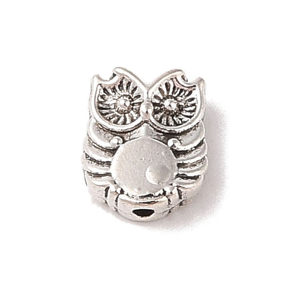 PandaHall Tibetan Style Alloy Beads, Cadmium Free & Lead Free, Owl, Antique Silver, 10x8x3.5mm, Hole: 1.4mm Alloy Owl
PandaHall Tibetan Style Alloy Beads, Cadmium Free & Lead Free, Owl, Antique Silver, 10x8x3.5mm, Hole: 1.4mm Alloy Owl
