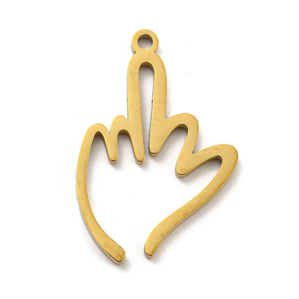 PandaHall Ion Plating(IP) 304 Stainless Steel Pendants, Laser Cut, Palm Charm, Real 18K Gold Plated, 27x17x1mm, Hole: 1.6mm 304 Stainless...
PandaHall Ion Plating(IP) 304 Stainless Steel Pendants, Laser Cut, Palm Charm, Real 18K Gold Plated, 27x17x1mm, Hole: 1.6mm 304 Stainless...