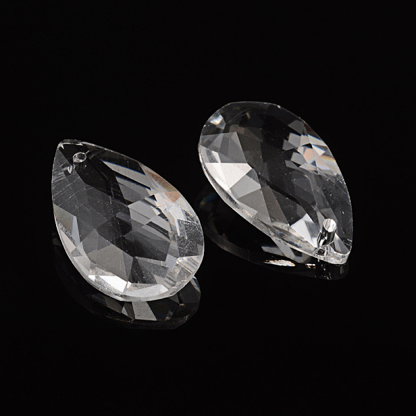 PandaHall Faceted Teardrop Transparent Glass Pendants, Clear, 28x17x9mm, Hole: 1.5mm Glass Teardrop Clear
PandaHall Faceted Teardrop Transparent Glass Pendants, Clear, 28x17x9mm, Hole: 1.5mm Glass Teardrop Clear