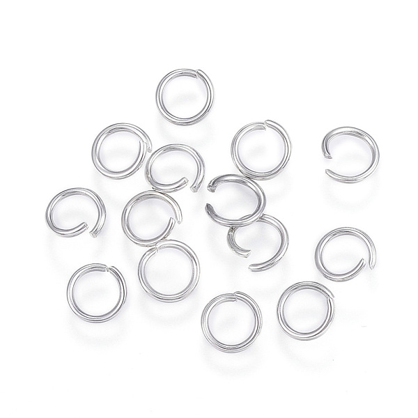 PandaHall 304 Stainless Steel Jump Rings, Open Jump Rings, Stainless Steel Color, 18 Gauge, 7x1mm, Inner Diameter: 5mm 304 Stainless Steel
PandaHall 304 Stainless Steel Jump Rings, Open Jump Rings, Stainless Steel Color, 18 Gauge, 7x1mm, Inner Diameter: 5mm 304 Stainless Steel