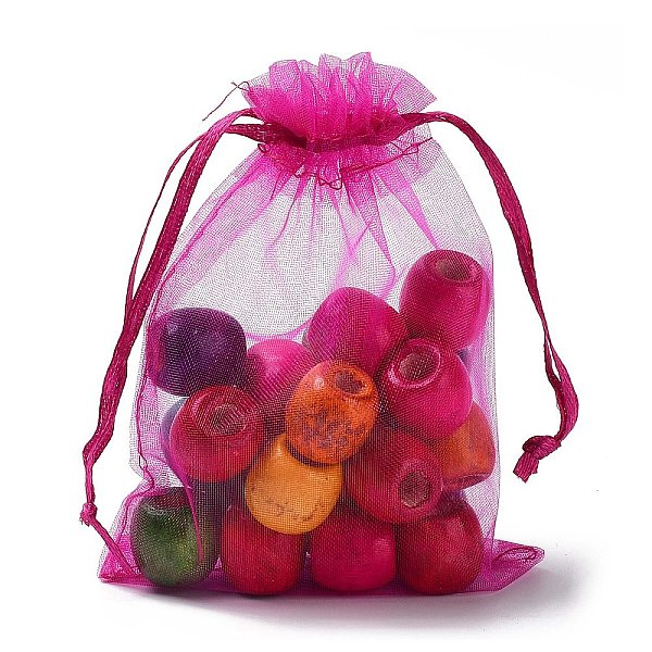 PandaHall Rectangle Organza Drawstring Bags, Camellia, 12x9cm Organza Rectangle Pink
PandaHall Rectangle Organza Drawstring Bags, Camellia, 12x9cm Organza Rectangle Pink