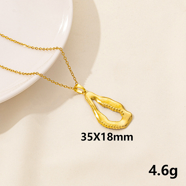 PandaHall Stainless Steel Shell Pendant Necklaces for Women Stainless Steel Shell Shape
PandaHall Stainless Steel Shell Pendant Necklaces for Women Stainless Steel Shell Shape