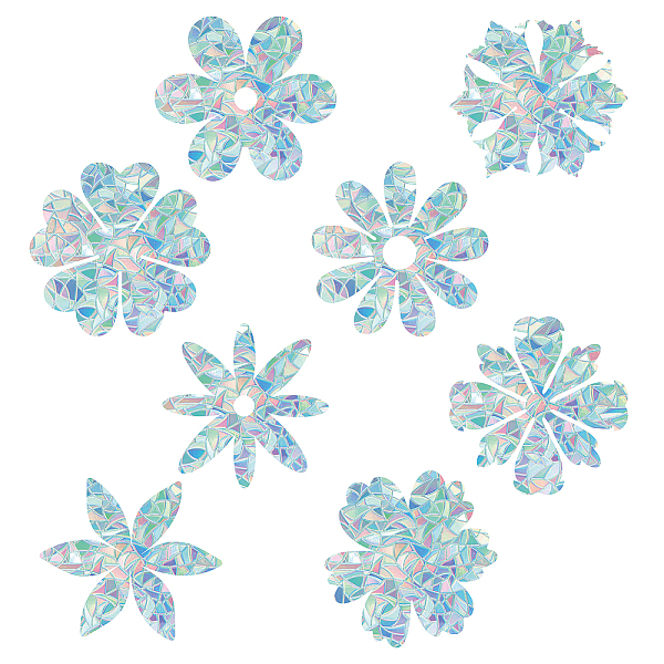 PandaHall GORGECRAFT 16PCS 8 Styles Flower Rainbow Window Decals Non Adhesive Colorful Laser Stained Window Stickers Waterproof Prismatic...
PandaHall GORGECRAFT 16PCS 8 Styles Flower Rainbow Window Decals Non Adhesive Colorful Laser Stained Window Stickers Waterproof Prismatic...