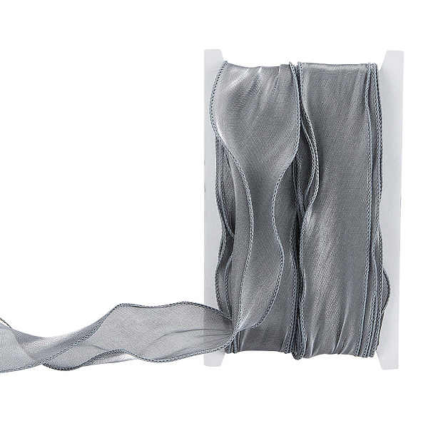 PandaHall GOMAKERER 10 Yards Sheer Chiffon Ribbon, Wired Chiffon Ribbon Sheer Organza Ribbon Light Grey Polyester Organza Ribbon Mesh Fabric...
PandaHall GOMAKERER 10 Yards Sheer Chiffon Ribbon, Wired Chiffon Ribbon Sheer Organza Ribbon Light Grey Polyester Organza Ribbon Mesh Fabric...