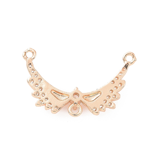 PandaHall Brass Pave Clear Cubic Zirconia Chandelier Component Links, 3-Loop Angel Wing Connectors, Light Gold, 14x24.5x3.5mm, Hole: 1.2mm...
PandaHall Brass Pave Clear Cubic Zirconia Chandelier Component Links, 3-Loop Angel Wing Connectors, Light Gold, 14x24.5x3.5mm, Hole: 1.2mm...