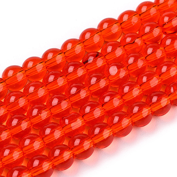 PandaHall Transparent Glass Beads Strands, Round, Red, 4~4.5mm, Hole: 0.8mm, about 97~99pcs/strand, 14.76 inch~14.96 inch(37.5~38cm) Glass...
PandaHall Transparent Glass Beads Strands, Round, Red, 4~4.5mm, Hole: 0.8mm, about 97~99pcs/strand, 14.76 inch~14.96 inch(37.5~38cm) Glass...