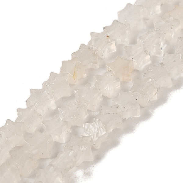 PandaHall Natural Quartz Crystal Beads Strands, Rock Crystal Star Beads, 4x4.5x2mm, Hole: 0.8mm, about 102pcs/strand, 15.35 inch(39cm)...
PandaHall Natural Quartz Crystal Beads Strands, Rock Crystal Star Beads, 4x4.5x2mm, Hole: 0.8mm, about 102pcs/strand, 15.35 inch(39cm)...