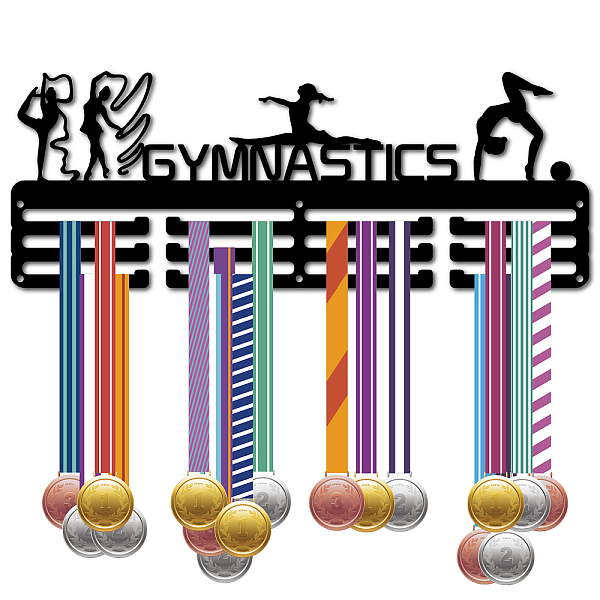 PandaHall Fashion Iron Medal Hanger Holder Display Wall Rack, 3-Line, with Screws, Black, Gymnastics, Sports, 150x400x1.5mm Iron Sports...
PandaHall Fashion Iron Medal Hanger Holder Display Wall Rack, 3-Line, with Screws, Black, Gymnastics, Sports, 150x400x1.5mm Iron Sports...