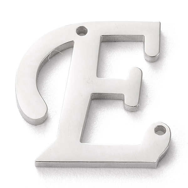 PandaHall 304 Stainless Steel Links Connectors, Initial Letter, Letter.E, E: 15x15x1.5mm, Hole: 0.9mm 304 Stainless Steel Others
PandaHall 304 Stainless Steel Links Connectors, Initial Letter, Letter.E, E: 15x15x1.5mm, Hole: 0.9mm 304 Stainless Steel Others