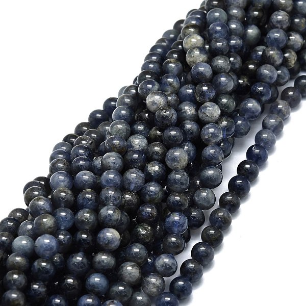 PandaHall Natural Iolite Beads Strands, Round, 8.5mm, Hole: 1mm, about 48pcs/strand, 15.55''(39.5cm) Iolite Round
PandaHall Natural Iolite Beads Strands, Round, 8.5mm, Hole: 1mm, about 48pcs/strand, 15.55''(39.5cm) Iolite Round