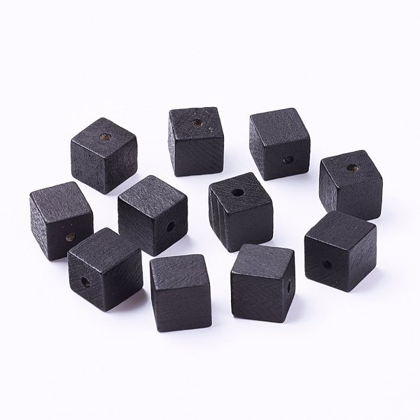PandaHall Natural Wood Beads, Dyed, Cube, Black, 14~15x14~15x14~15mm, Hole: 3mm Schima Wood Cube Black
PandaHall Natural Wood Beads, Dyed, Cube, Black, 14~15x14~15x14~15mm, Hole: 3mm Schima Wood Cube Black