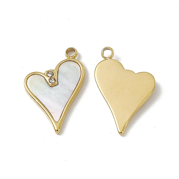PandaHall Vacuum Plating Shell Pendants, Heart Charms, with 201 Stainless Steel Findings and Crystal Rhinestone, Real 18K Gold Plated...
PandaHall Vacuum Plating Shell Pendants, Heart Charms, with 201 Stainless Steel Findings and Crystal Rhinestone, Real 18K Gold Plated...