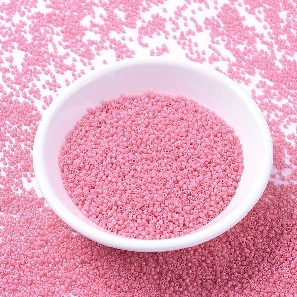PandaHall MIYUKI Delica Beads, Cylinder, Japanese Seed Beads, 11/0, (DB2117) Duracoat Dyed Opaque Carnation, 1.3x1.6mm, Hole: 0.8mm, about..., Pink
PandaHall MIYUKI Delica Beads, Cylinder, Japanese Seed Beads, 11/0, (DB2117) Duracoat Dyed Opaque Carnation, 1.3x1.6mm, Hole: 0.8mm, about..., Pink