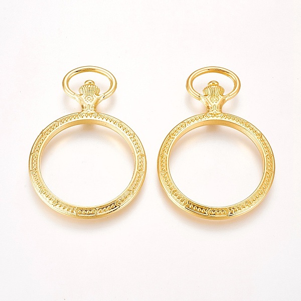 PandaHall Alloy Open Back Bezel Pendants, For DIY UV Resin, Epoxy Resin, Pressed Flower Jewelry, Ring, Golden, 54x38x6mm, Hole: 3x13mm...
PandaHall Alloy Open Back Bezel Pendants, For DIY UV Resin, Epoxy Resin, Pressed Flower Jewelry, Ring, Golden, 54x38x6mm, Hole: 3x13mm...
