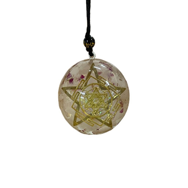 PandaHall Transparent Resin Pendants, Yoga Theme Half Round Charms with Star, Medium Violet Red, 40mm Resin Half Round
PandaHall Transparent Resin Pendants, Yoga Theme Half Round Charms with Star, Medium Violet Red, 40mm Resin Half Round
