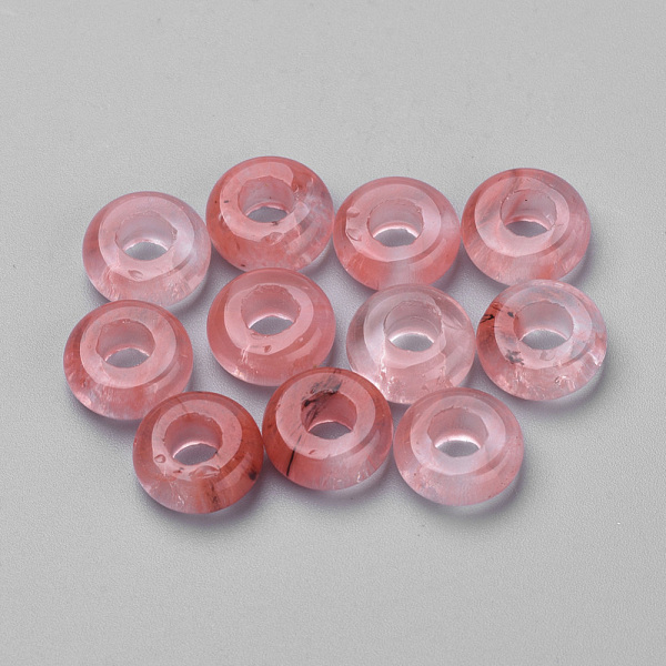 PandaHall Cherry Quartz Glass Beads, Rondelle, 10.5x4.5mm, Hole: 4mm Cherry Quartz Glass Rondelle Red
PandaHall Cherry Quartz Glass Beads, Rondelle, 10.5x4.5mm, Hole: 4mm Cherry Quartz Glass Rondelle Red